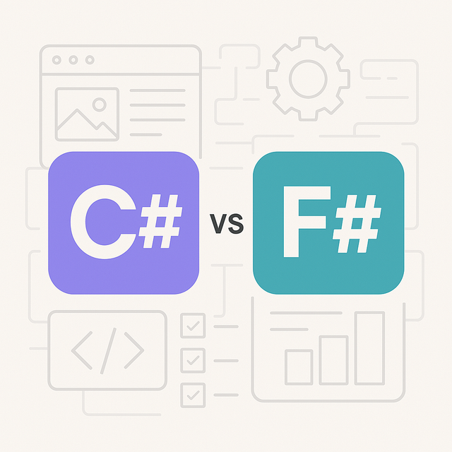 C# or F#: Which one to choose for more robust and maintainable code?